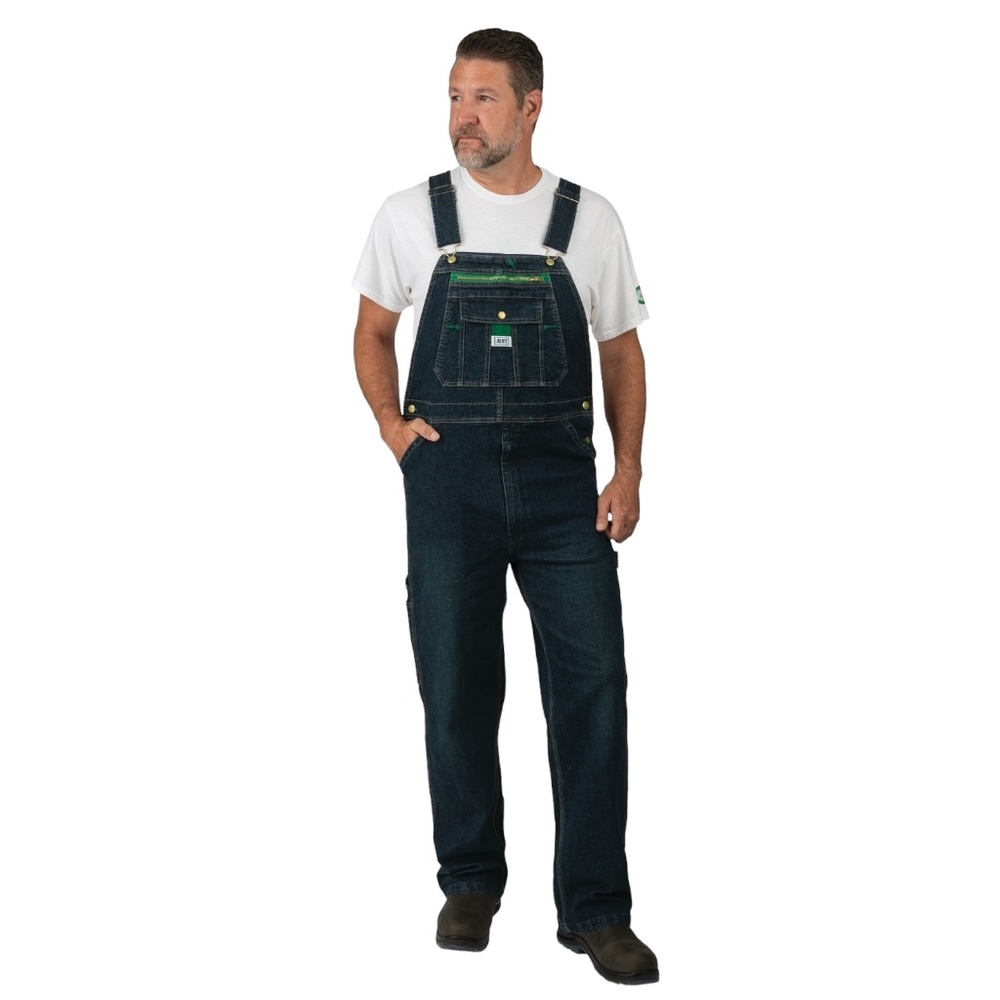 NWT Liberty Mens Flex Denim Bib Overalls 50x32
